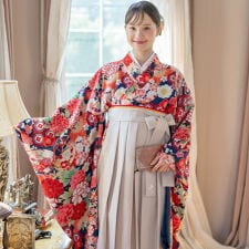 キャサリンコテージ(Catherine Cottage)の袴一体型オールインワン着物ワンピース