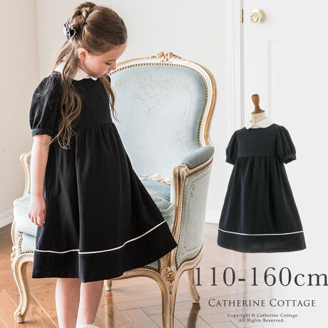 丸襟のきちんとワンピース キャサリンコテージ Catherine Cottage Pc622 ファッション通販 マルイウェブチャネル