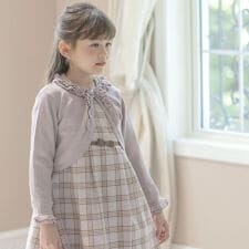 キャサリンコテージ(Catherine Cottage)のコットンニットカーディガン／キッズサイズ