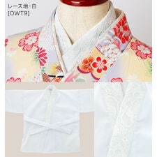 キャサリンコテージ(Catherine Cottage)の刺繍入り半衿付き肌襦袢