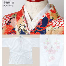 キャサリンコテージ(Catherine Cottage)の刺繍入り半衿付き肌襦袢