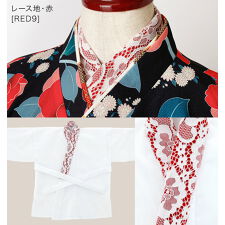 キャサリンコテージ(Catherine Cottage)の刺繍入り半衿付き肌襦袢