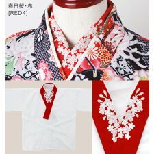 キャサリンコテージ(Catherine Cottage)の刺繍入り半衿付き肌襦袢