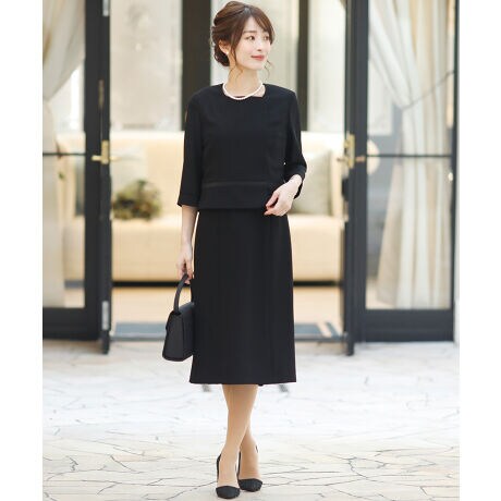 テーラードジャケットワンピーススーツ レディース プールヴー Pourvous ファッション通販 マルイウェブチャネル