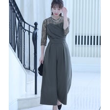結婚式 パンツドレス