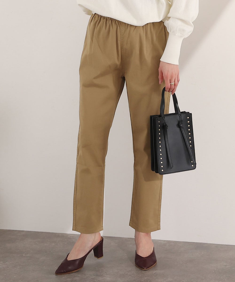 二次会 謝恩会 お呼ばれ ストレッチツイルアンダーパンツ