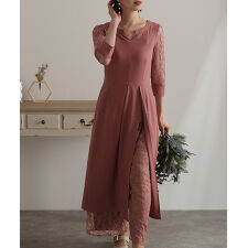 結婚式 パンツドレス