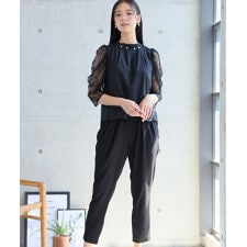 結婚式 パンツドレス