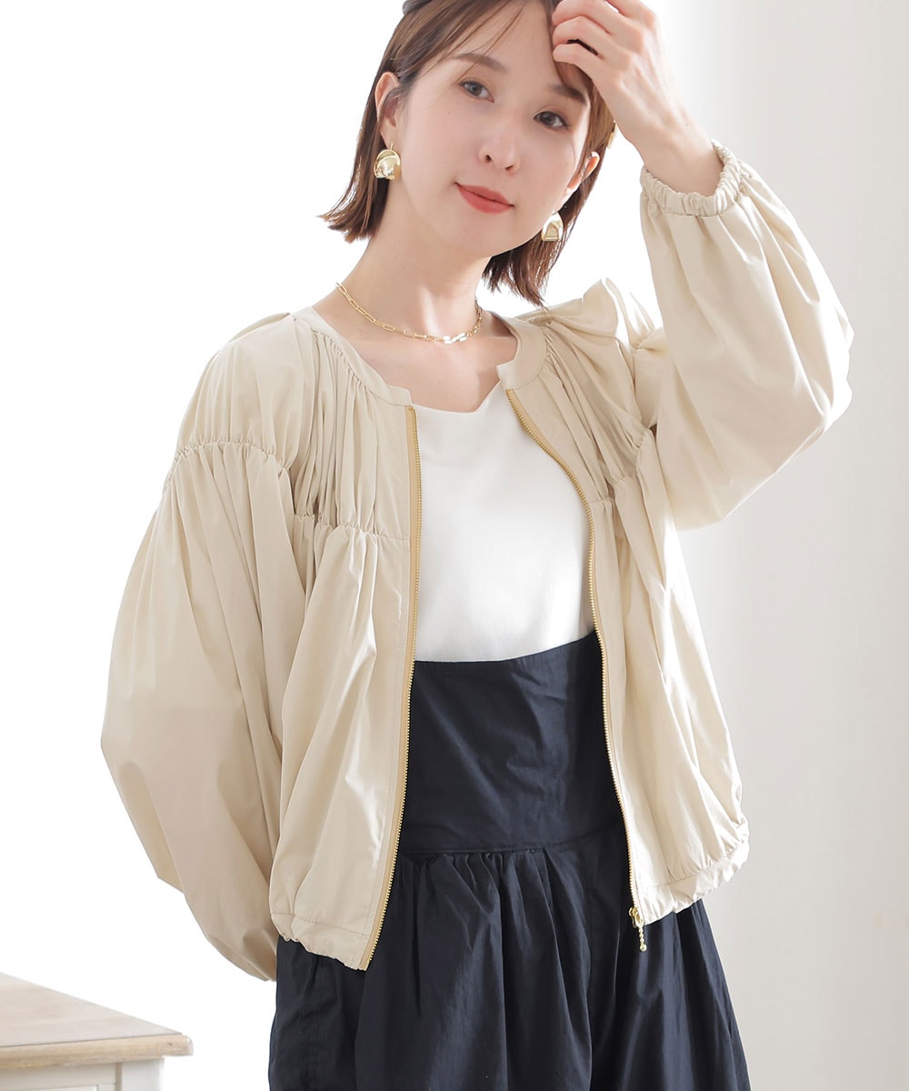 プールヴー（PourVous）/バイカラーブルゾン バイカラーブルゾン | プールヴー(PourVous) | マルイウェブチャネル