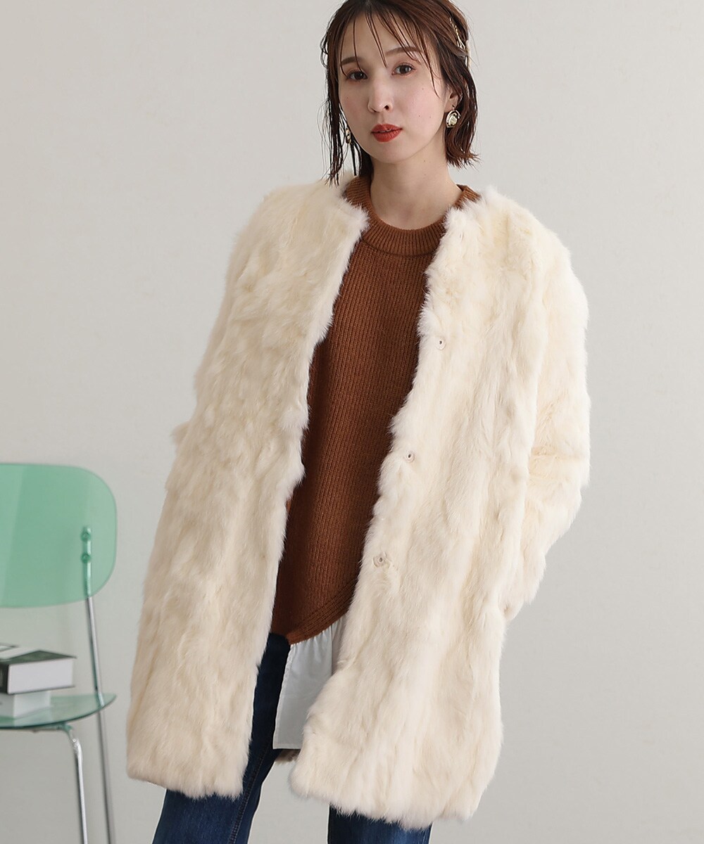 ラビットファーコート | プールヴー(PourVous) | マルイウェブチャネル