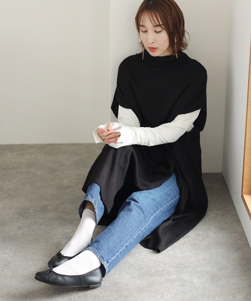 2024OW完売☆ハイネックロングベスト 楽天市場】JungleJalopy 【M-L・LL-3L・4L-5L】ハイネックロングベスト