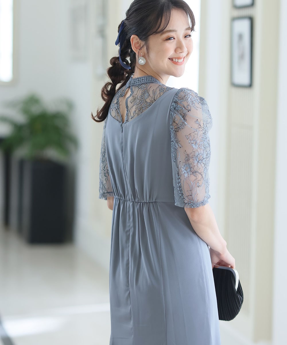 結婚式/パーティー】レースワンピース（13号） | アンフィニ