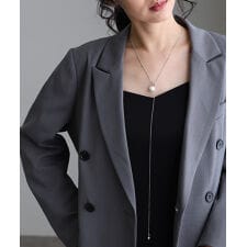 Y字パールネックレス