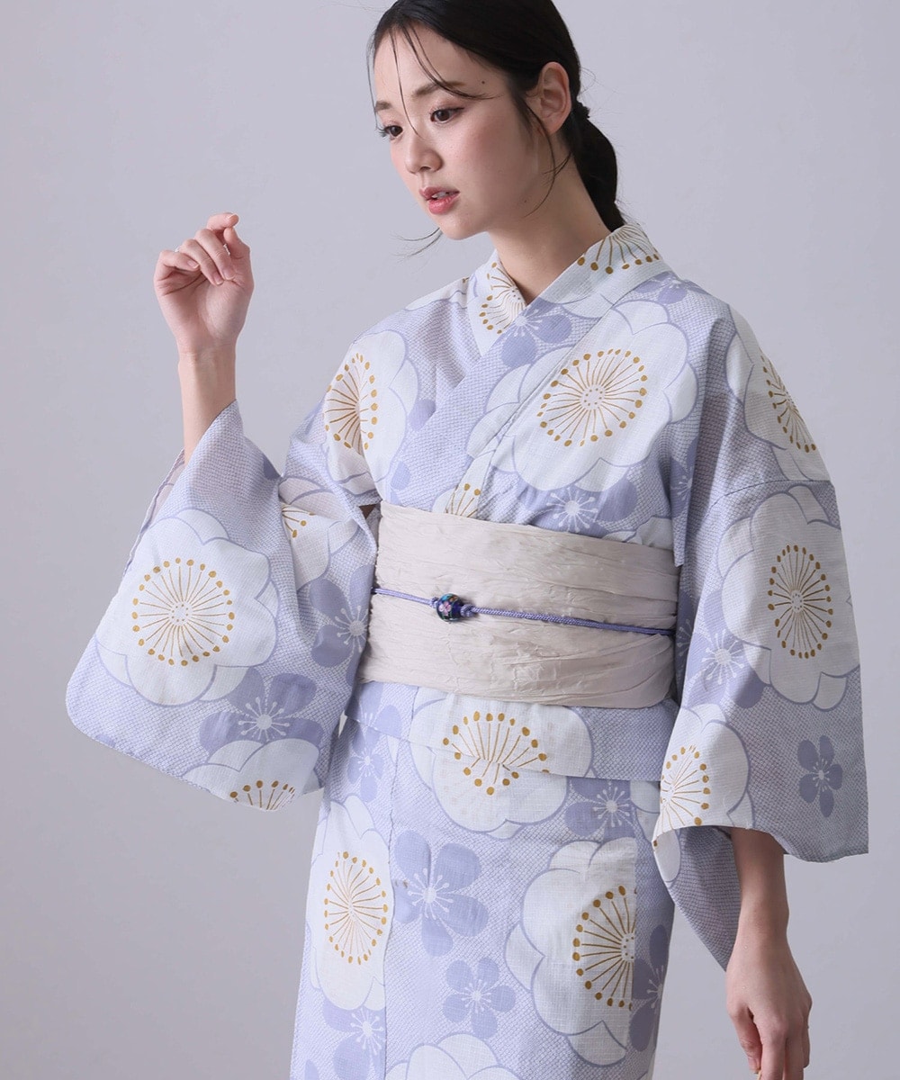 セパレート綿麻浴衣 2点セット | アサカ(asaka) | マルイウェブ