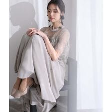 結婚式　ワンピース