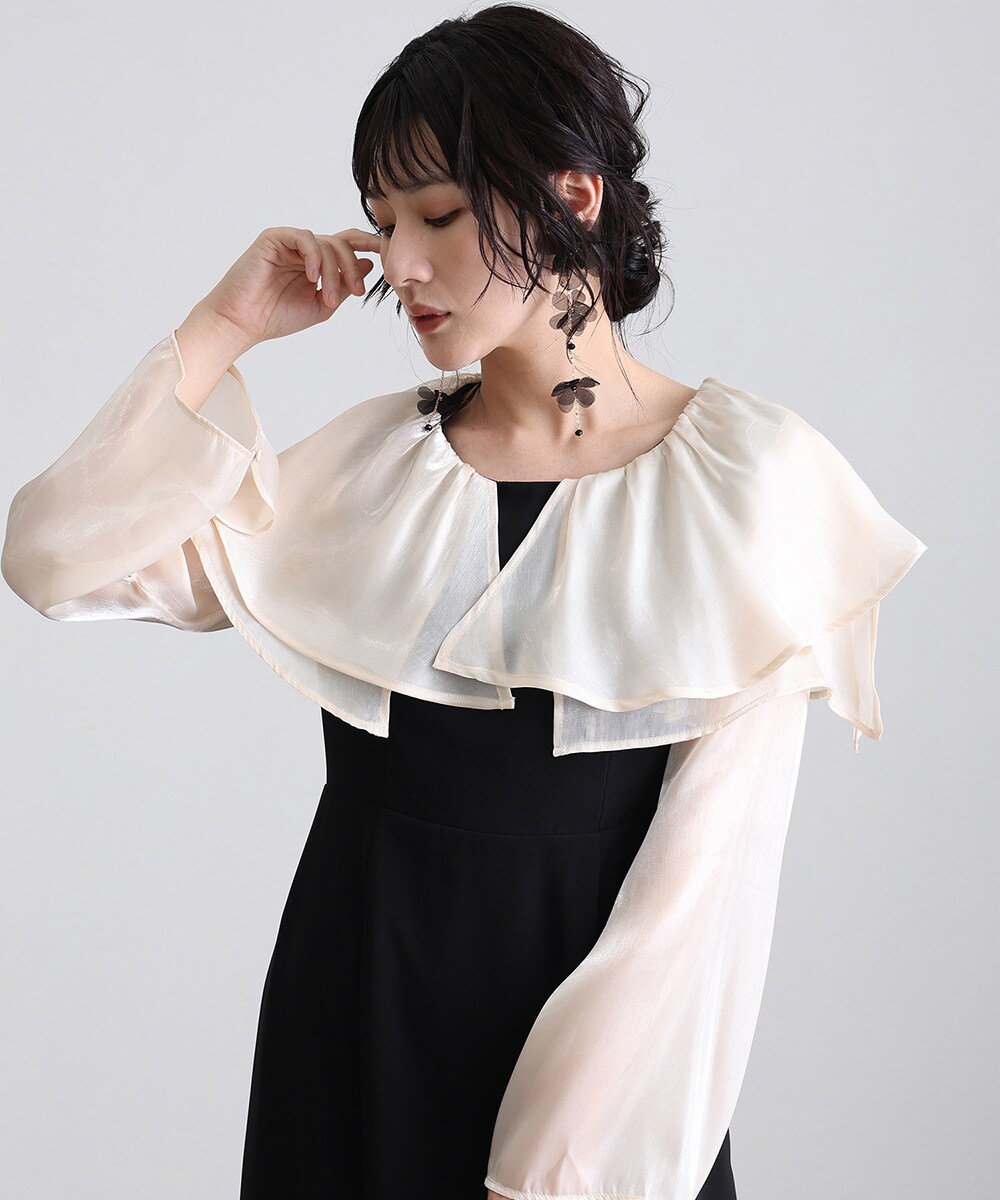 限定値下げ！atlo アトロ★2way ショート丈トップス パーティドレス L 2WAYショート丈トップスドレス｜PourVous