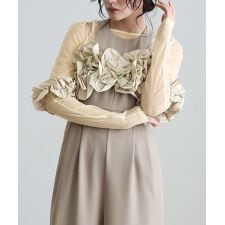 結婚式 パンツドレス