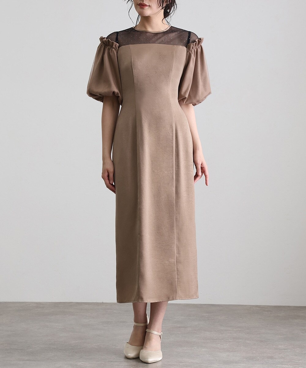 ANDRESD】フロッキードットドレス | アンドレスド(ANDRESD) | マルイ