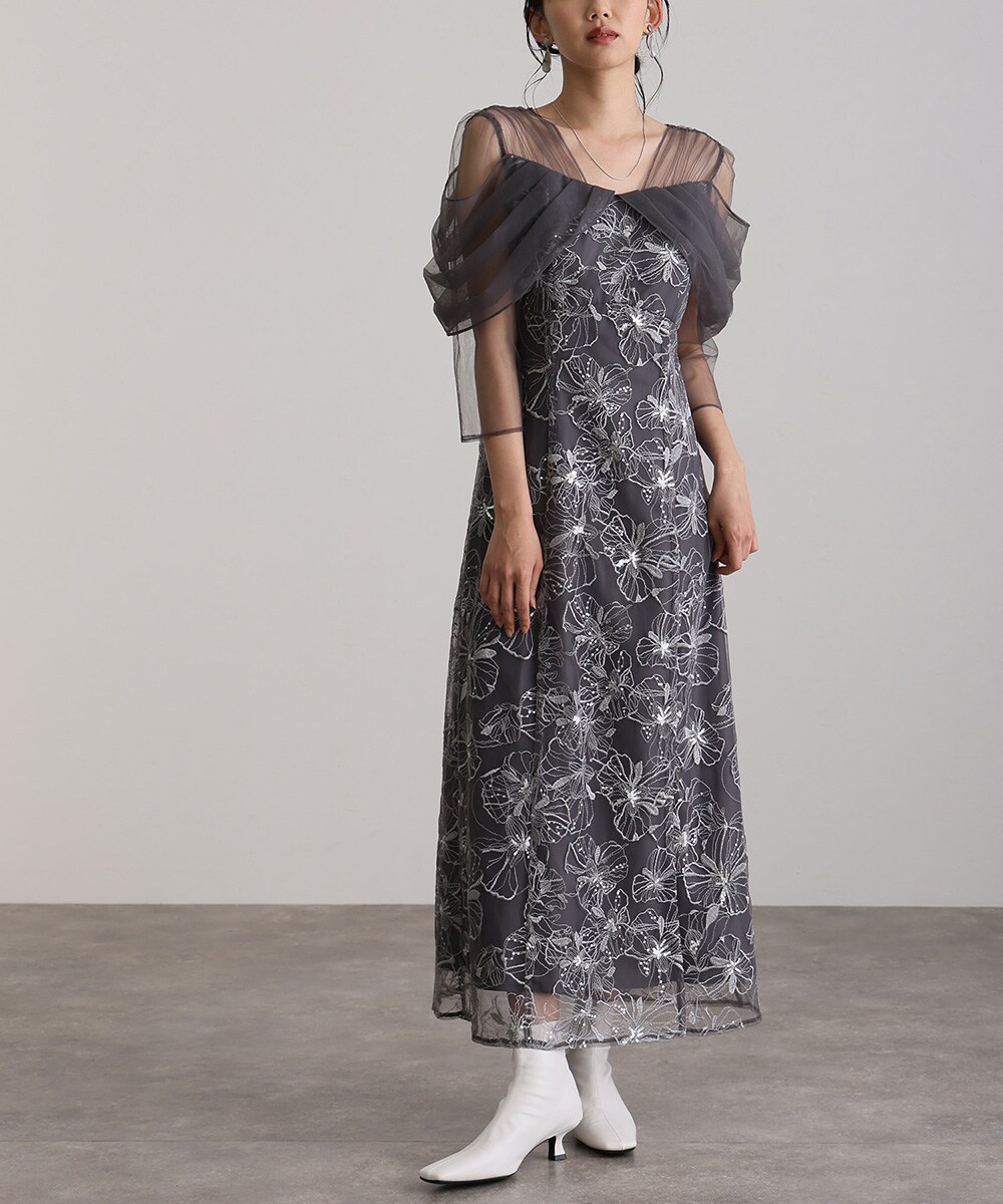 ANDRESD】フロッキードットドレス | アンドレスド(ANDRESD) | マルイ