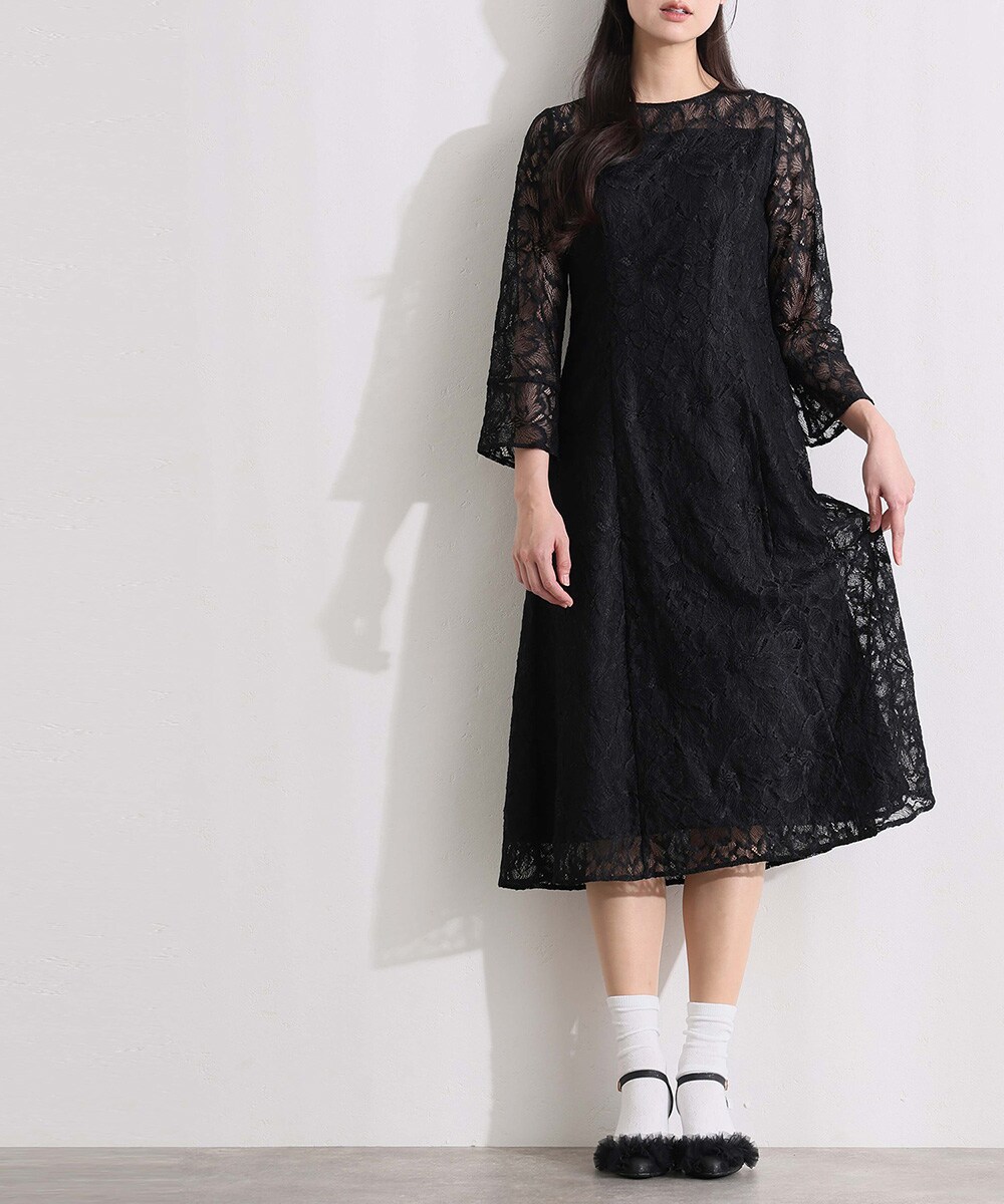 リブルーム（Rebloom）/上品総レースセットアップパンツドレス 上品総レースセットアップパンツドレス | リブルーム(Rebloom