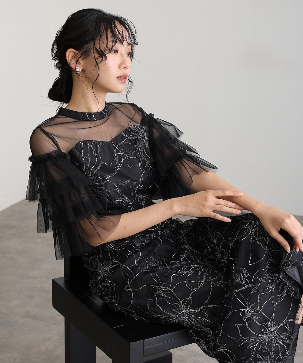 ANDRESD】フロッキードットドレス | アンドレスド(ANDRESD) | マルイ