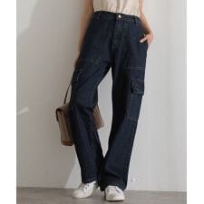 ヴィンテージ風ポケット加工カーゴパンツ