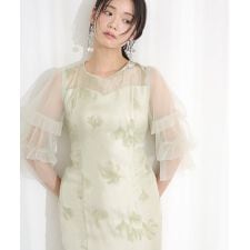 結婚式　ワンピース