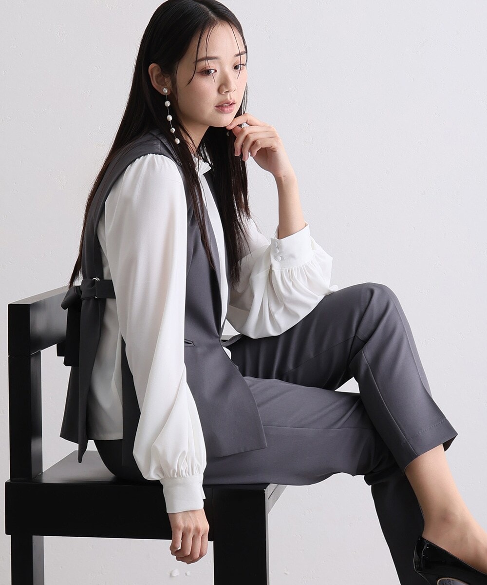 troisiemechaco／DOUBLE CLOTH セットアップパンツ | ナノユニバース