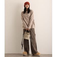 ドルマンスリーブボートネックTシャツ