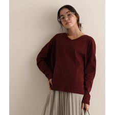 ドルマンスリーブVネックTシャツ