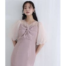 結婚式　ワンピース