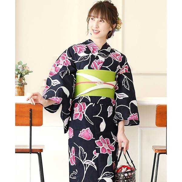 未開封Maison de FLEURミュゲリボン浴衣 未開封Maison de FLEUR