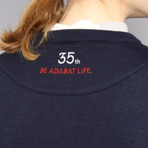 35周年記念】ロゴデザインセーター | アダバット(adabat) | 08211003