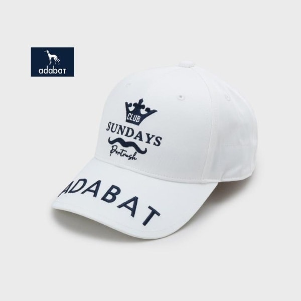 [�}���C]�y�V���[�x�� ADABAT NAVY�z�T���f�[�Y�L���b�v/�A�_�o�b�g�iadabat�j �z���C�g�i001�j
