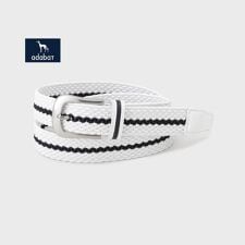 【新レーベル ADABAT NAVY】ラインメッシュベルト