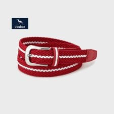 【新レーベル ADABAT NAVY】ラインメッシュベルト