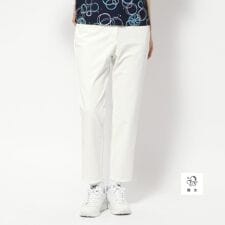 撥水加工 バックシャーリングアンクルパンツ