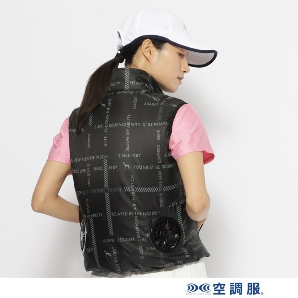 ファン別売り】「空調服（R）」ロゴチェックベスト | アダバット