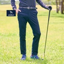 【新レーベル ADABAT NAVY】ドビースウェードスストレッチパンツ