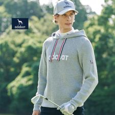 【新レーベル ADABAT NAVY】ニットフーディー