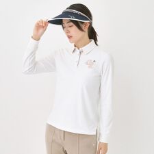 起毛ストレッチ長袖ポロシャツ