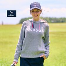 【ADABAT NAVY】ニットフーディー
