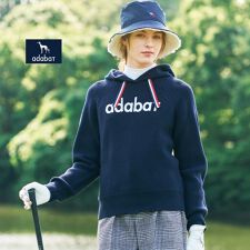 【ADABAT NAVY】ニットフーディー