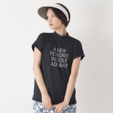 【吸水速乾】UVメッセージロゴモックT