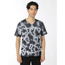 レノマ オム ジャガードタイダイ Vネック半袖Tシャツ