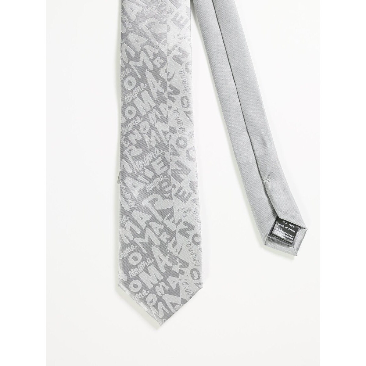 レノマ オム シルク パネル柄 ナロータイ 7.0cm幅 | タカキュー(TAKA-Q