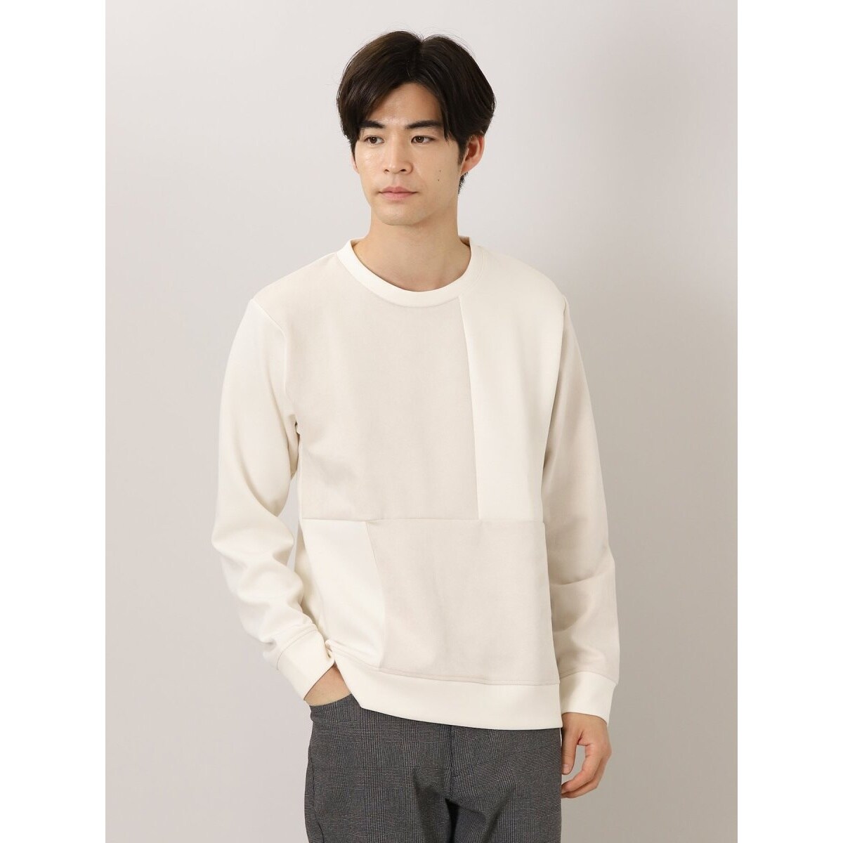 タカキュー SOFT CUSHION スエード切替 長袖プルオーバー | タカキュー(TAKA-Q) | マルイウェブチャネル