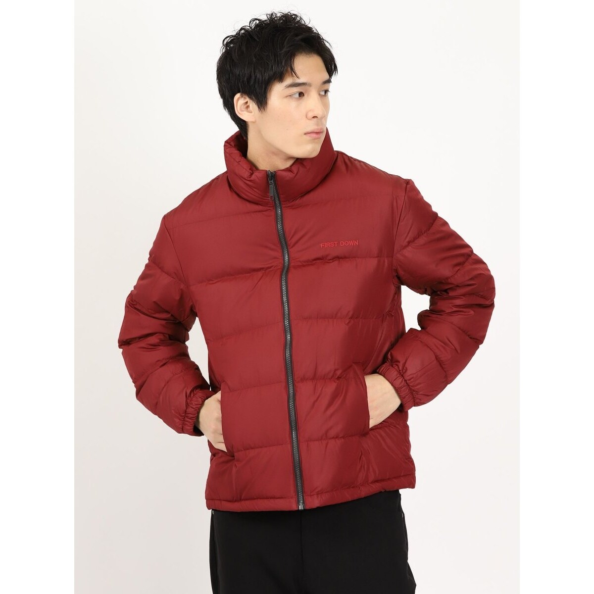 ジャケット・アウター taka タカキュー フード脱着 ハンドウォッシャブル ふくれジャガード