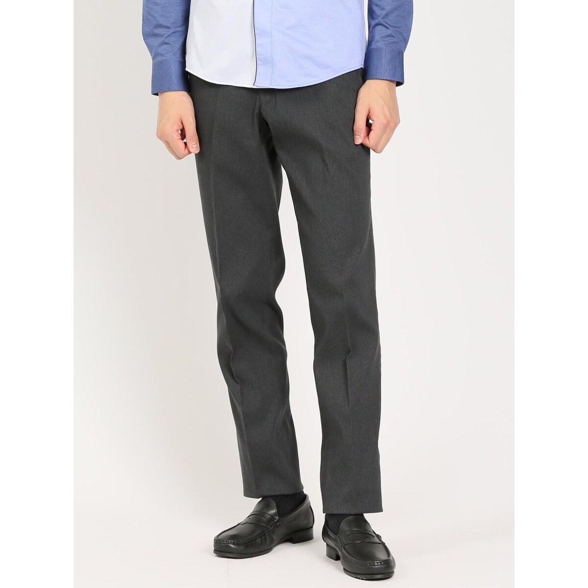 ノータックパンツ メンズファッション タカキュー（TAKA−Q