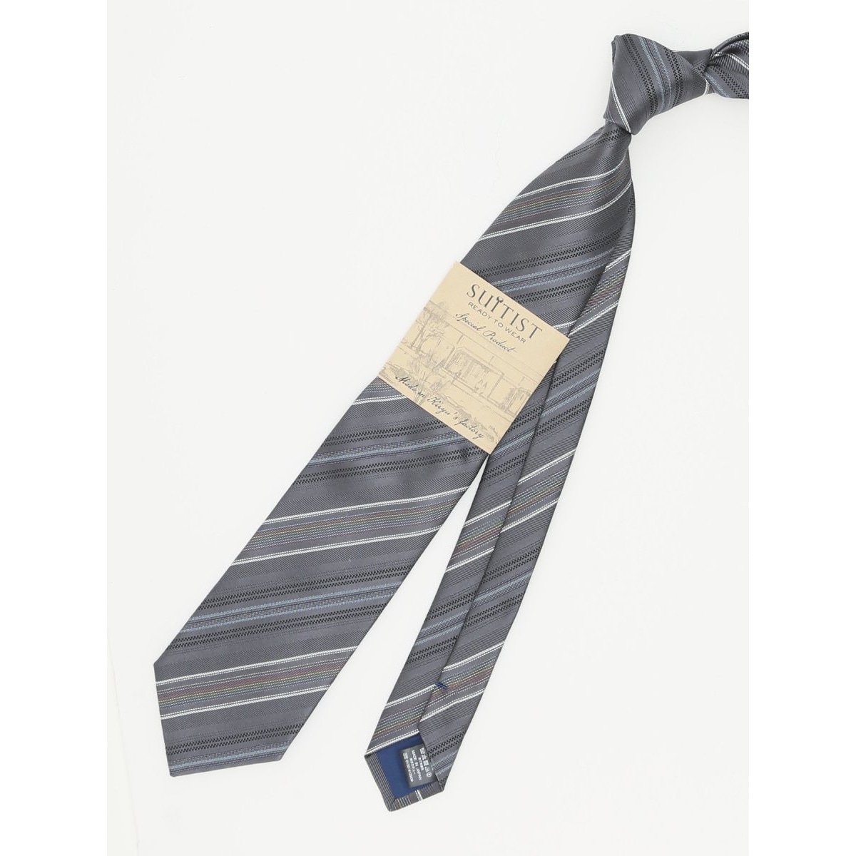 スーティスト シルク パネル柄 ナロータイ 7.0cm幅 | タカキュー(TAKA